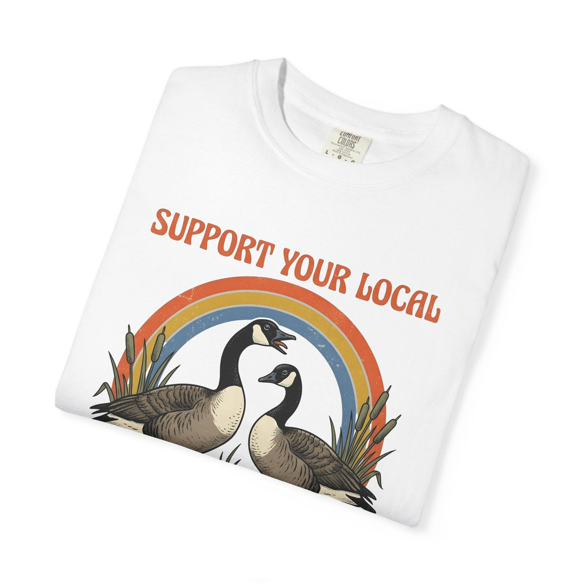 Canada Goose Retro T-Shirt – Funny Wildlife Bird Humor product image 5
