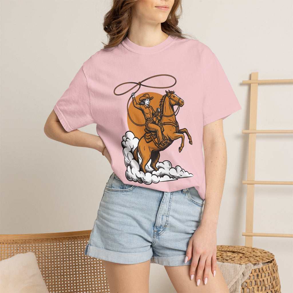Cowgirl Horse Shirt Ranch Gift for Women Sketch Tee product image 12