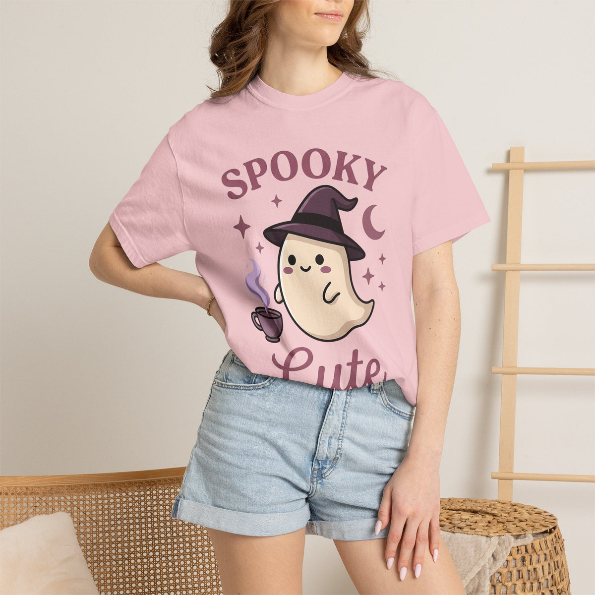 Spooky Witch Shirt Halloween Espresso Unisex Gift Cute Tee product image 12
