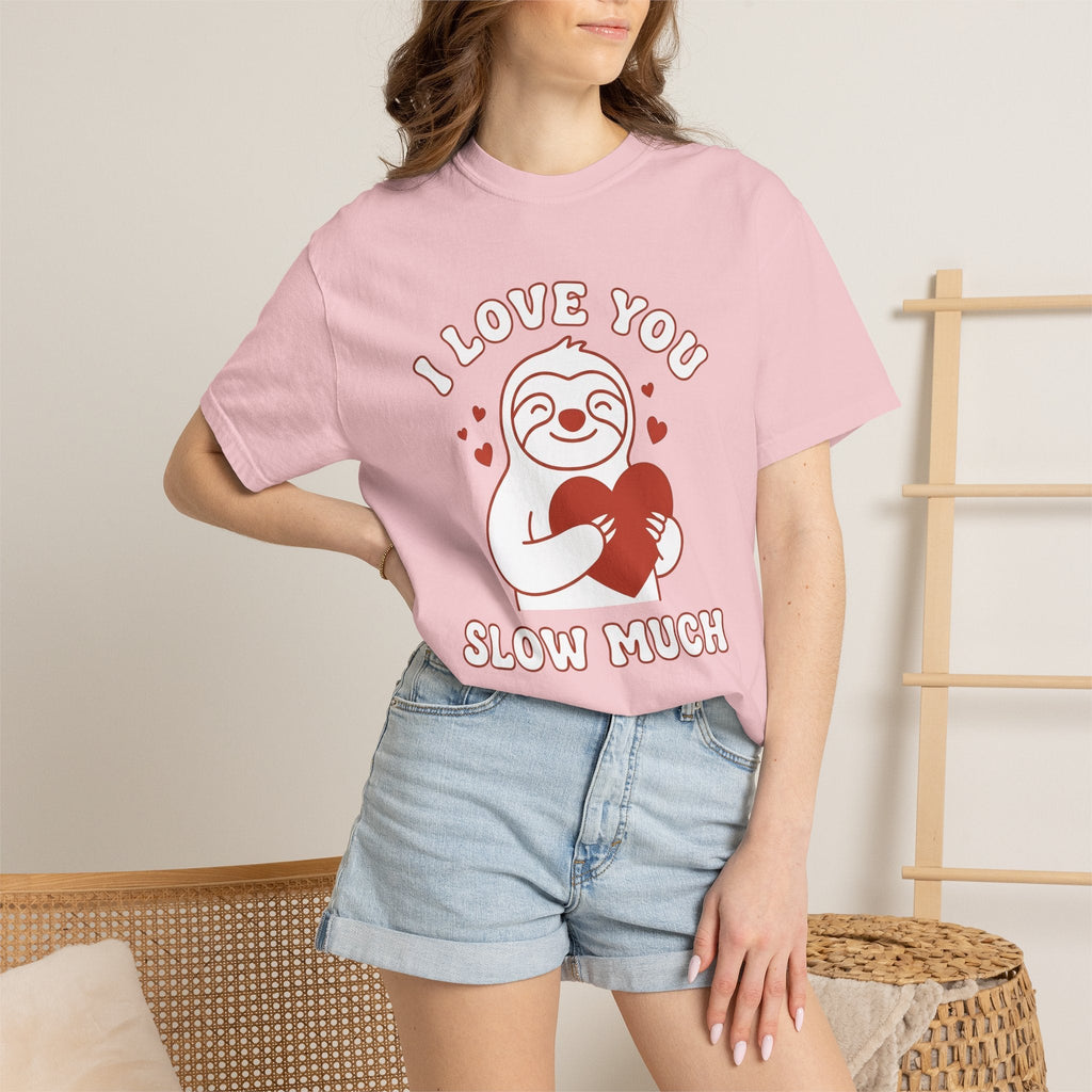 Sloth Heart Shirt St. Valentine's Day Animal Unisex Gift product image 12