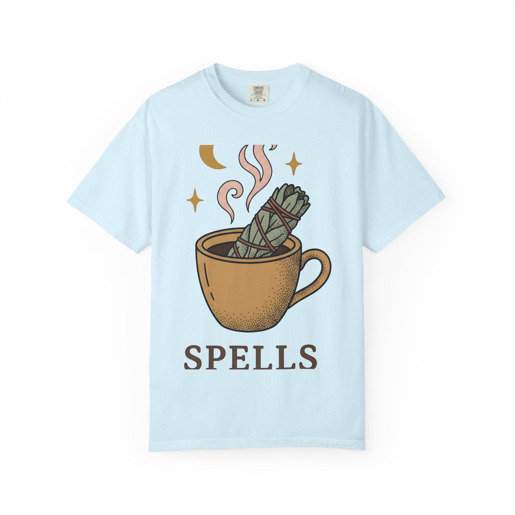 Sage Stick Mug Shirt Boho Chic Spells Unisex Gift Sketch Tee Smudging T-Shirt