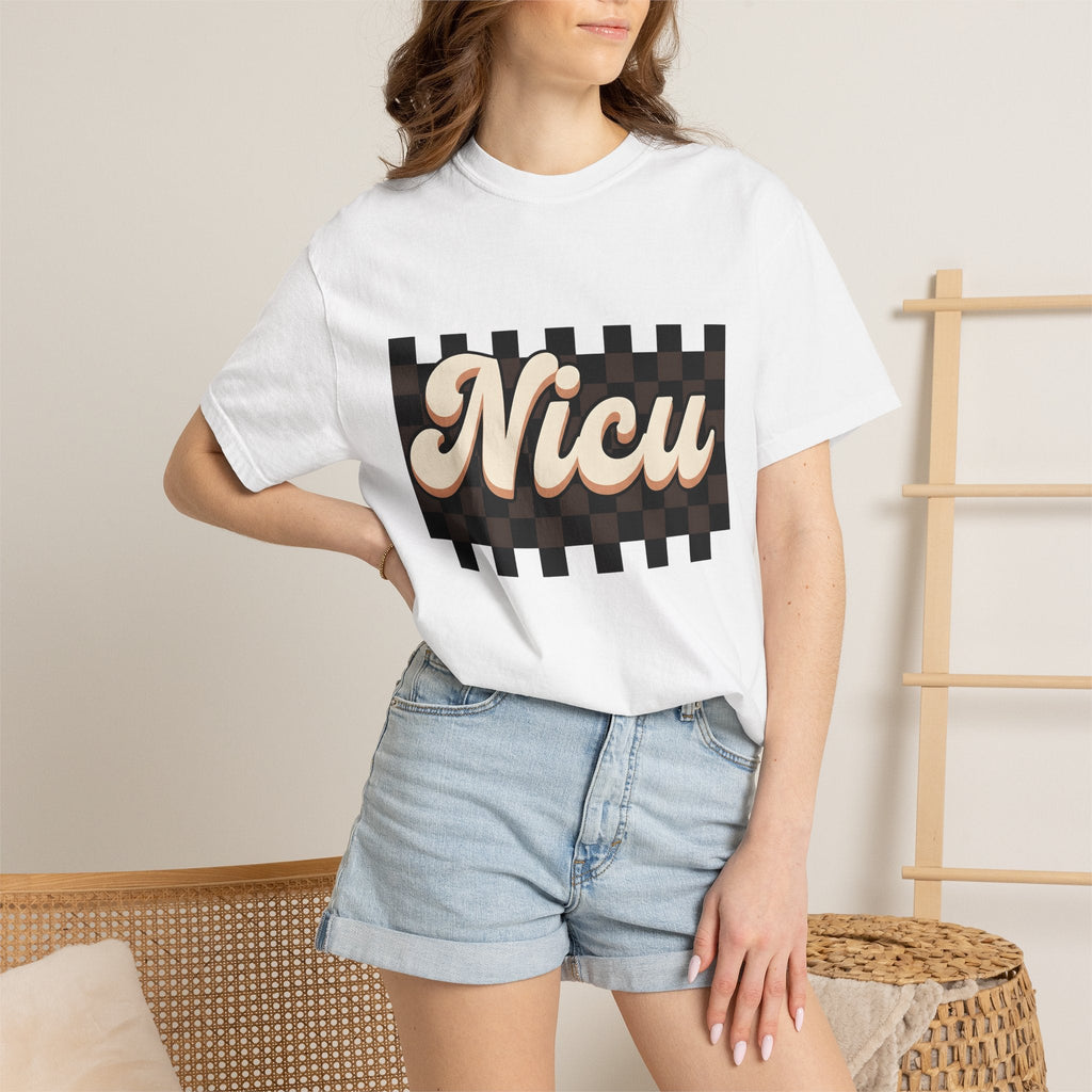 NICU Nurse Old School T-Shirt – Vintage Typography product image 6