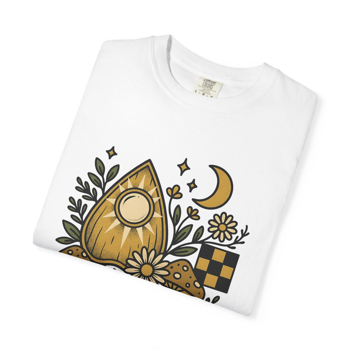 Spirit Board Flowers Shirt Boho Chic Astrology Unisex Gift product image 5