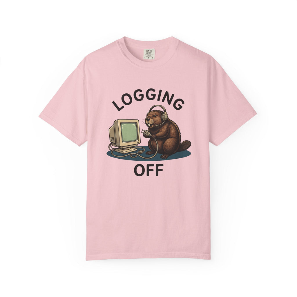 Woodchuck Desk Doodle T-Shirt – Funny Groundhog Critter product image 3