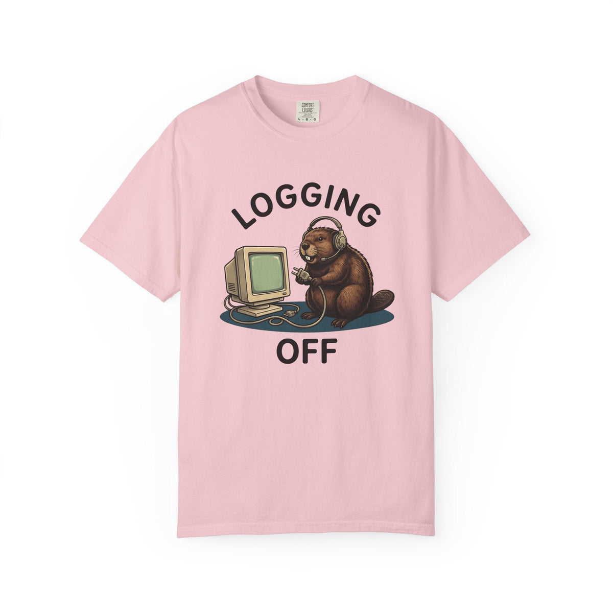 Woodchuck Desk Doodle T-Shirt – Funny Groundhog Critter product image 3