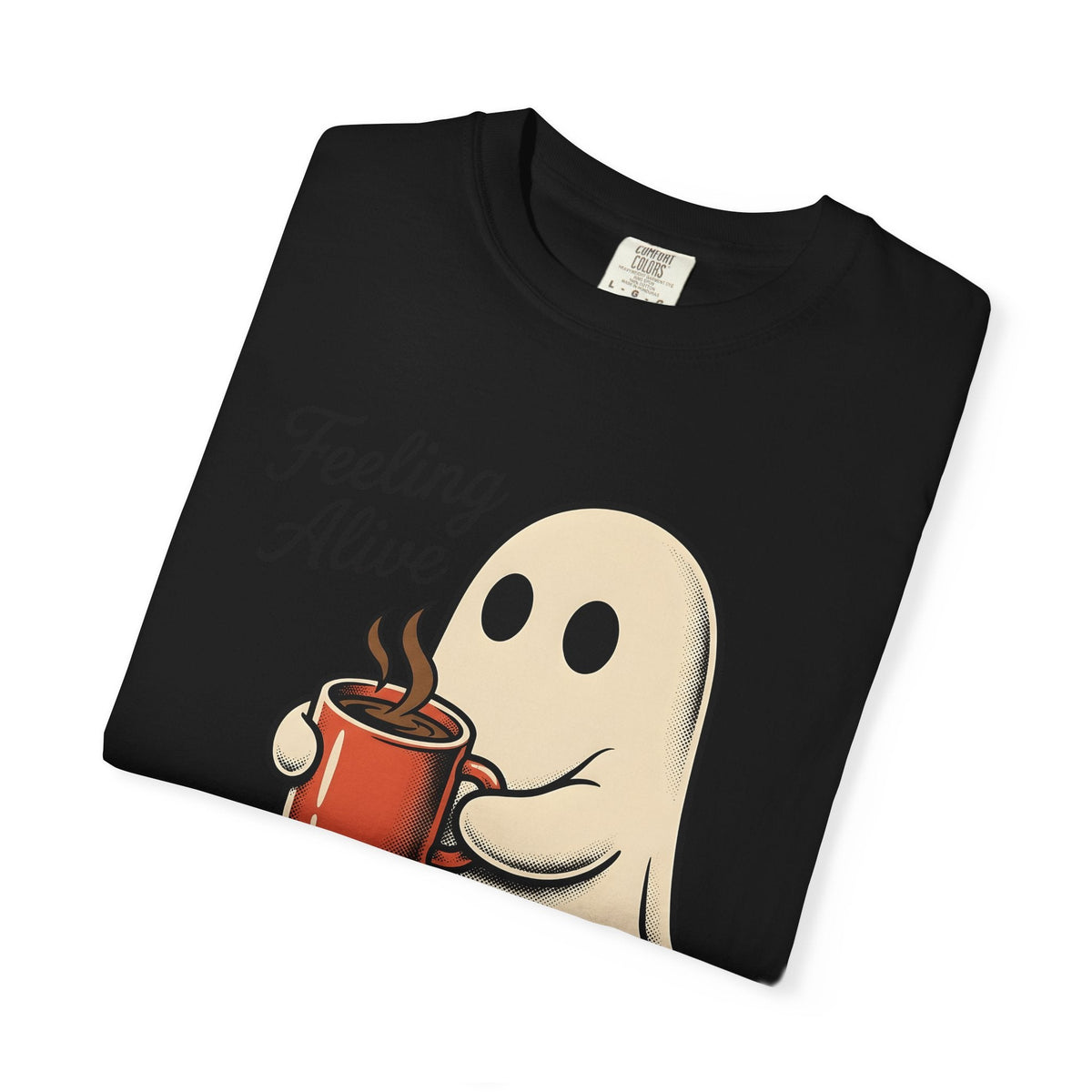 Spooky Coffee Shirt Halloween Espresso Unisex Gift Comic product image 15