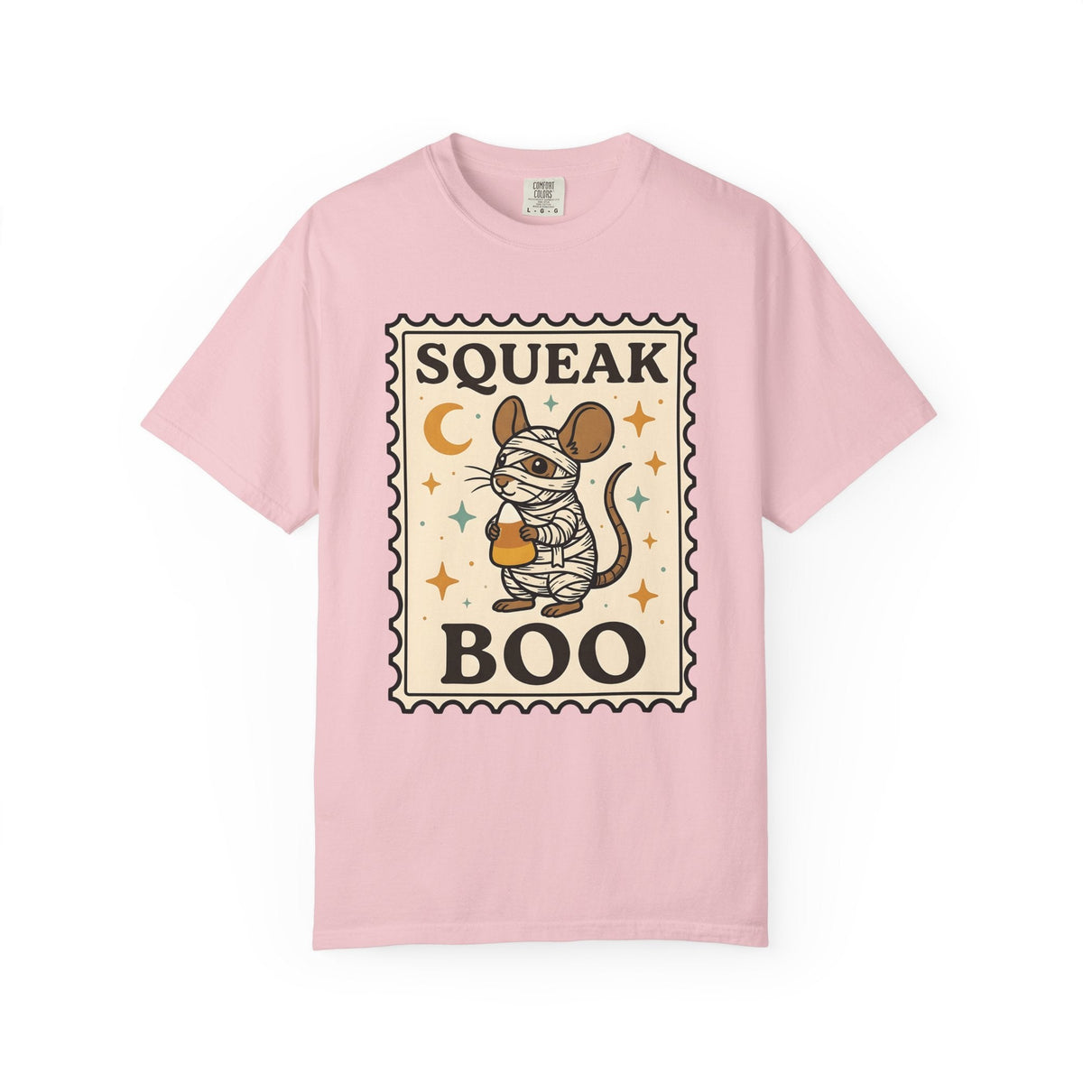 Mummy Mouse Charming T-Shirt – Cute Halloween Wildlife product image 3
