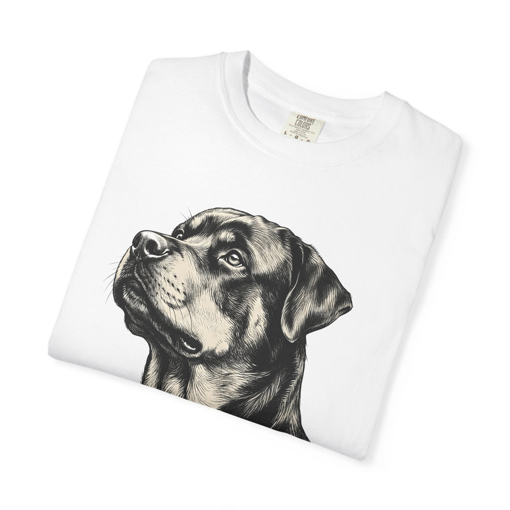 Rottweiler Portrait Shirt Dog Pets Unisex Gift Realistic product image 5
