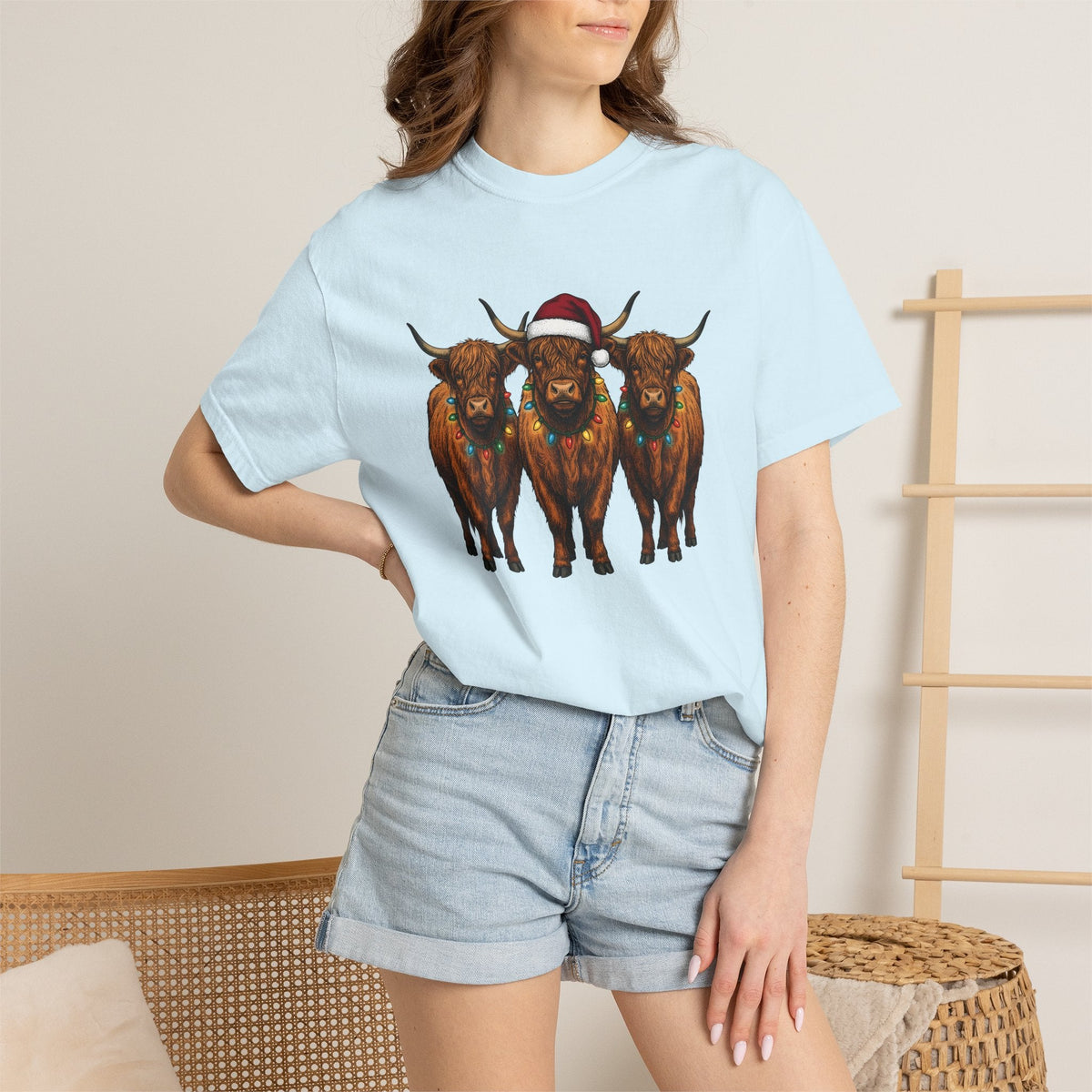 Scottish Cow Herd Shirt Christmas Livestock Unisex Gift product image 9