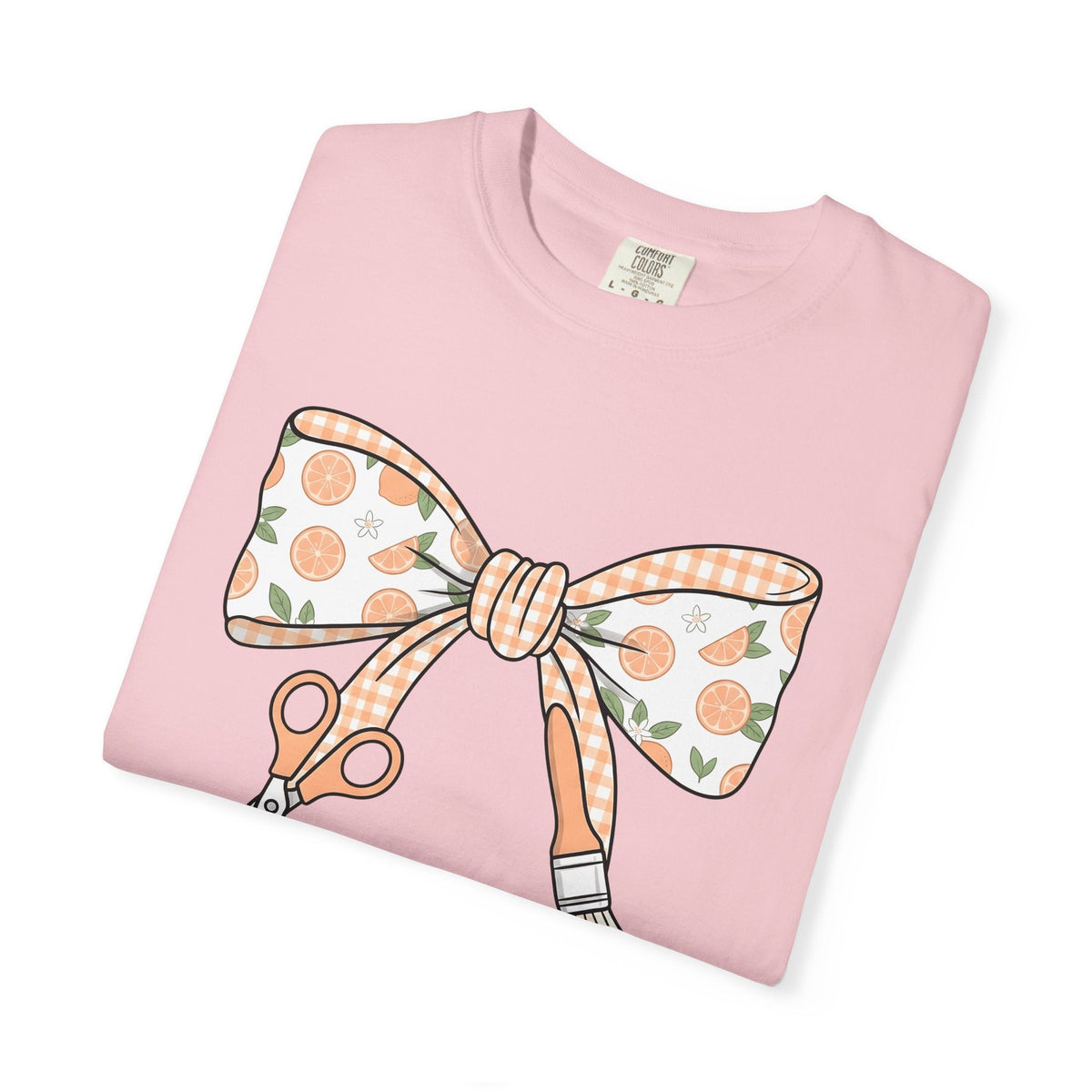 Bow Shears Paint Brush Shirt Teachers Crafting Unisex Gift product image 11