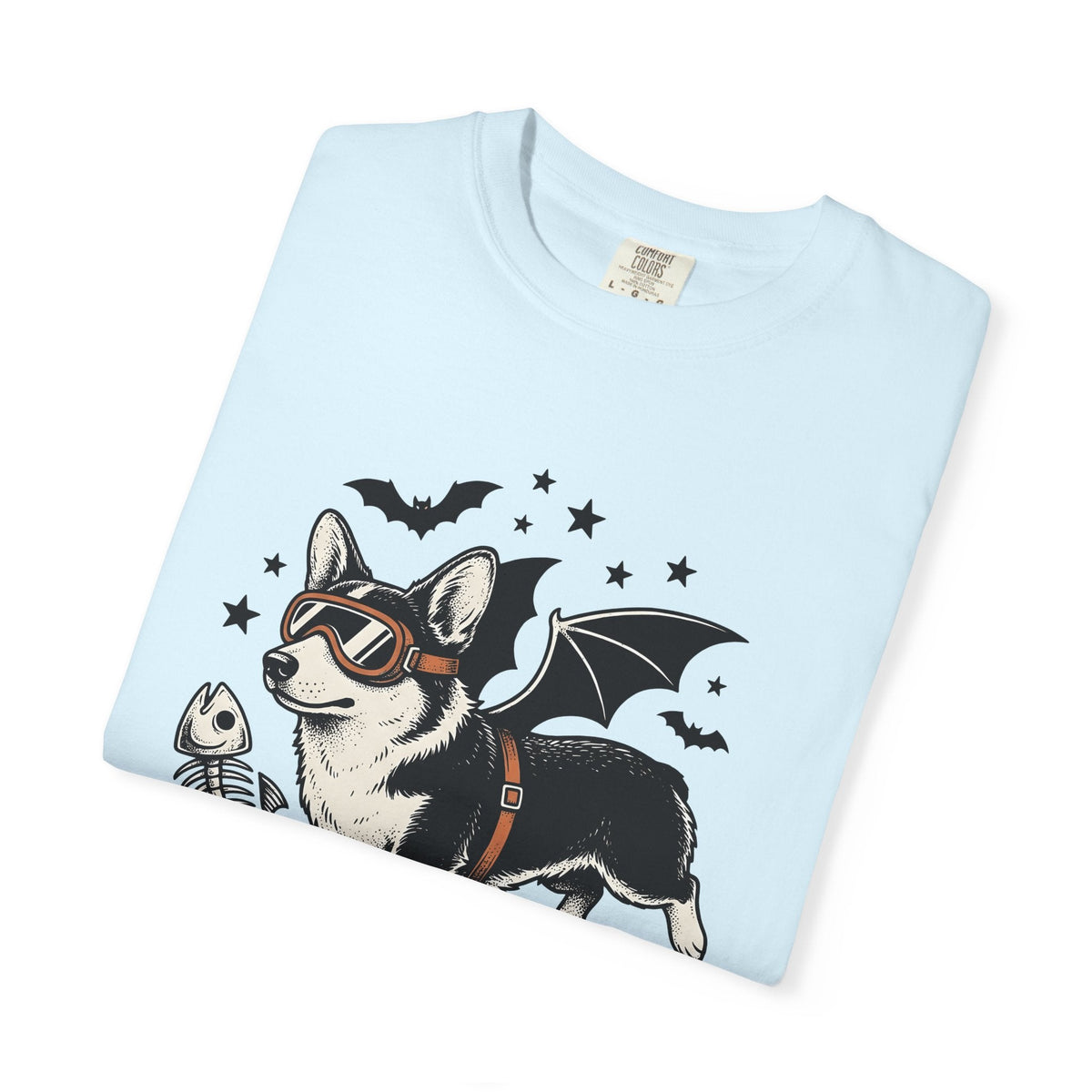 Corgi Bat Wings Shirt Halloween Animal Unisex Gift Neo product image 8