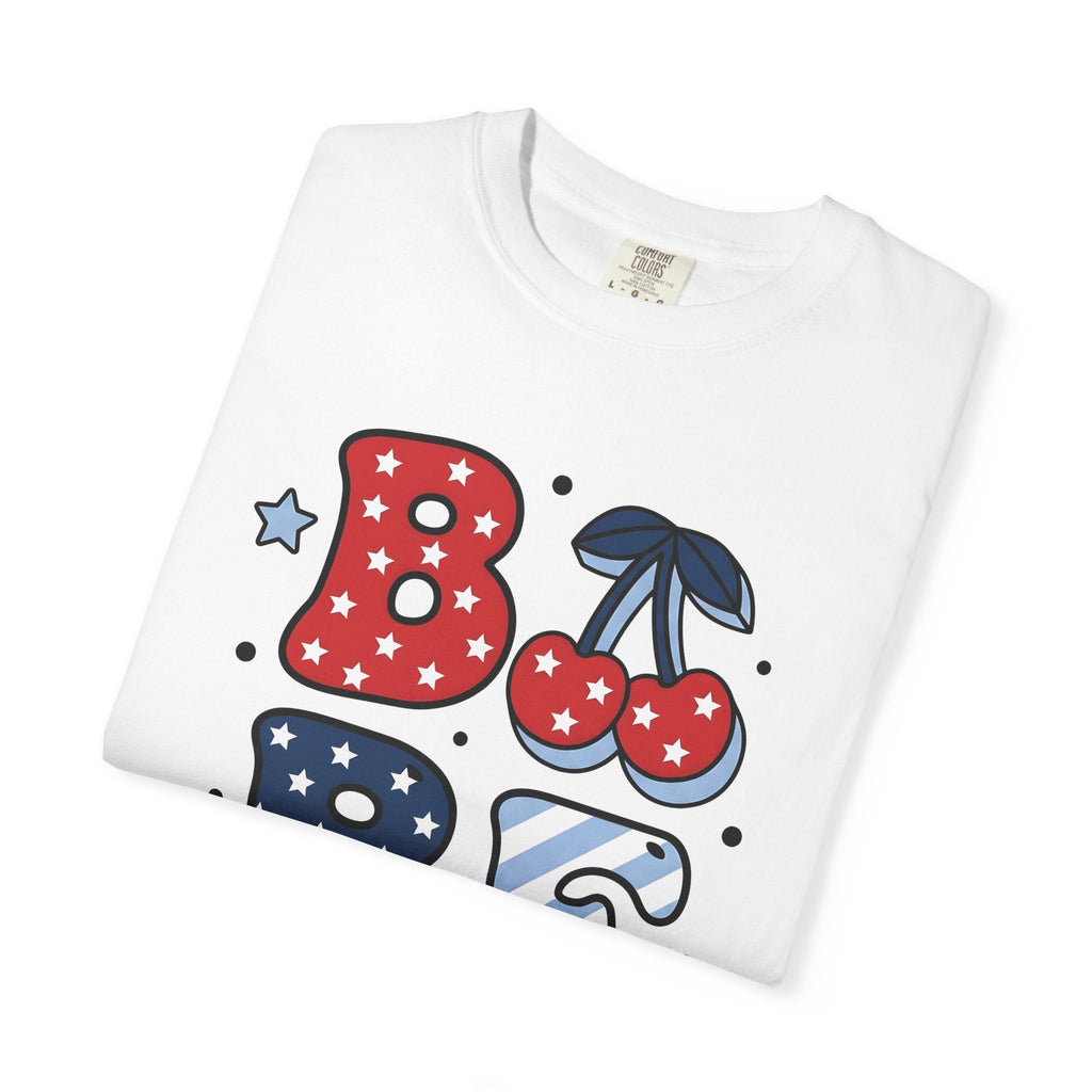Cherry Star Graphic Shirt 4th Of July Patriotic Unisex Gift product image 5