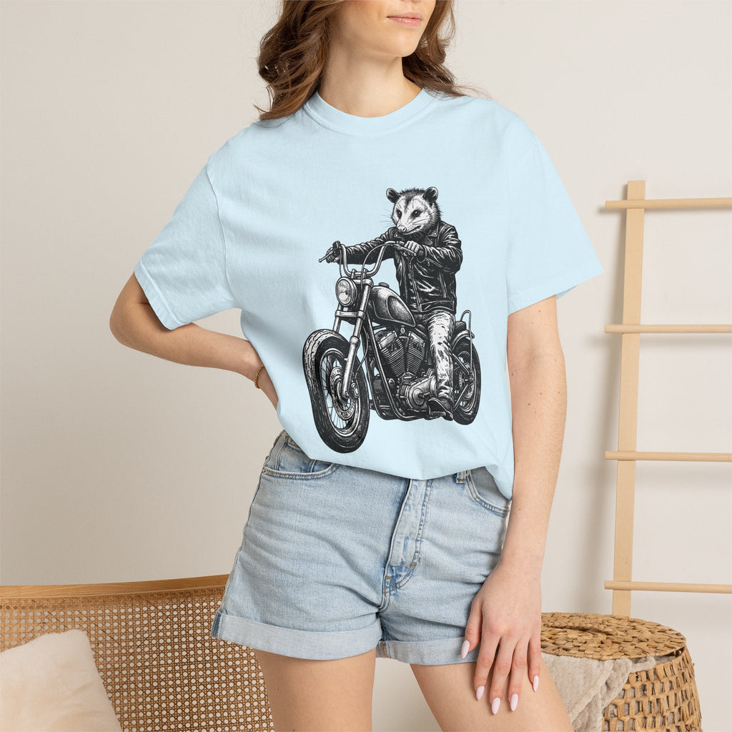 Possum Bike Shirt Animals Riding Unisex Gift Neo product image 9