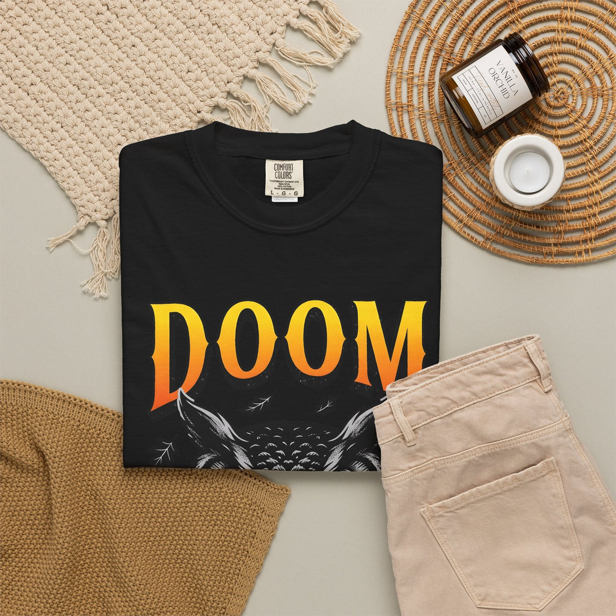 Owl Face Creepy T-Shirt – Spooky Halloween Wildlife product image 16