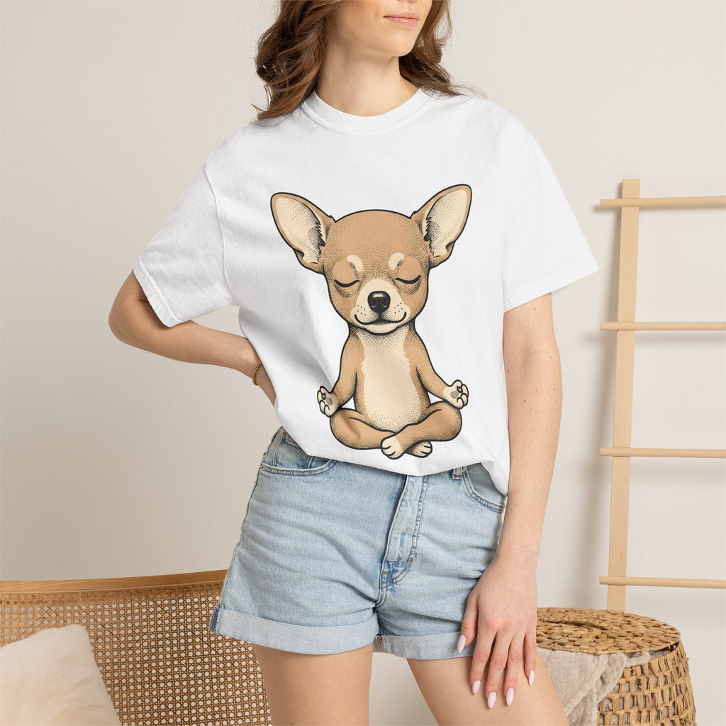 Chihuahua Stretching Shirt Dog Relaxation Unisex Gift product image 6