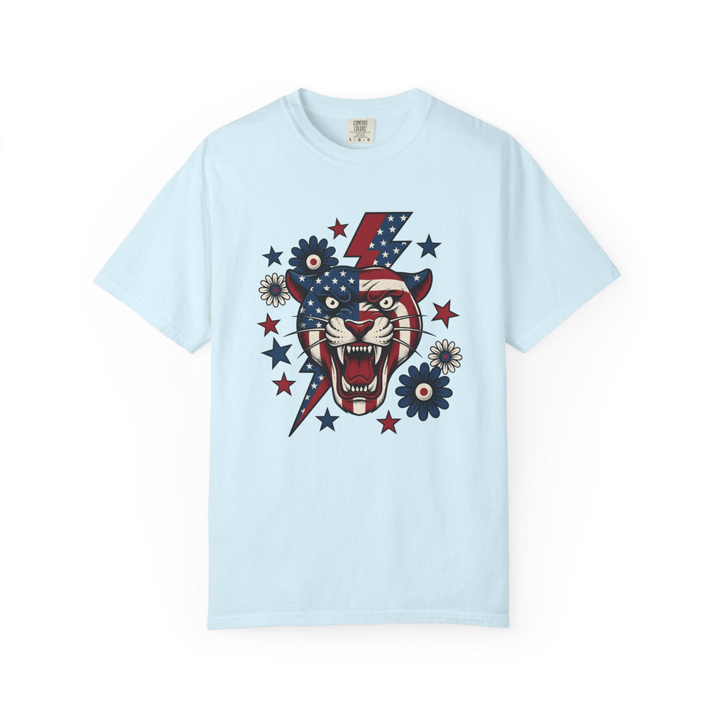 Freedom Panther Shirt America Fauna Gift Women Heritage Tee product image 2