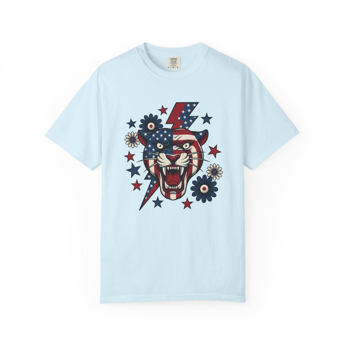 Freedom Panther Shirt America Fauna Gift Women Heritage Tee product image 2