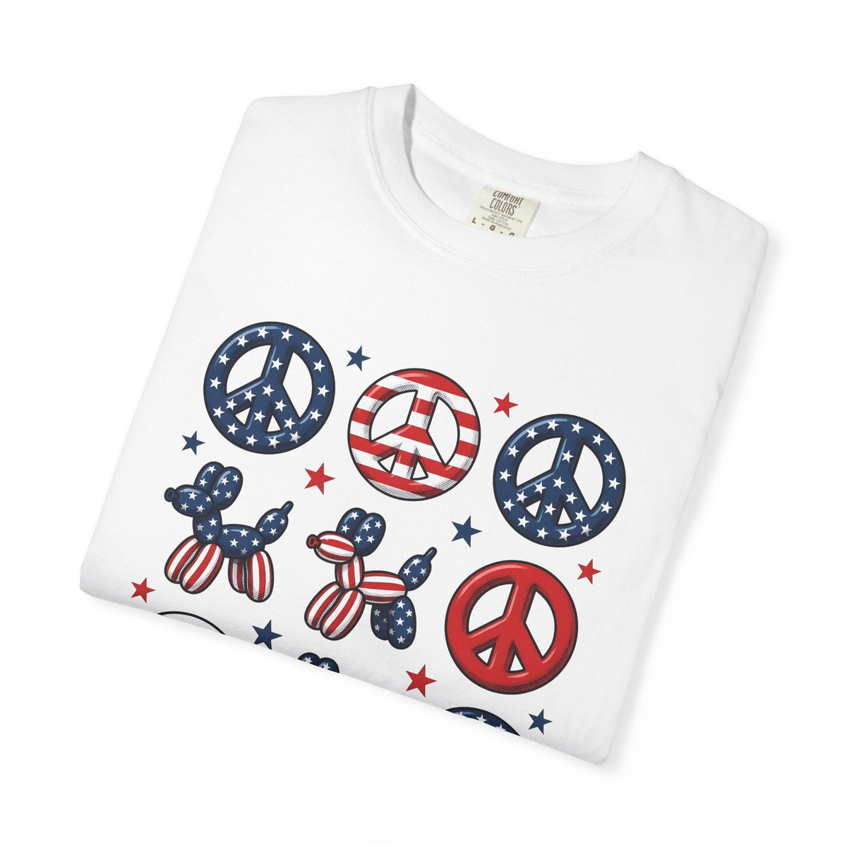 Usa Peace Gesture Shirt America 4Th Of July Party Unisex product image 5