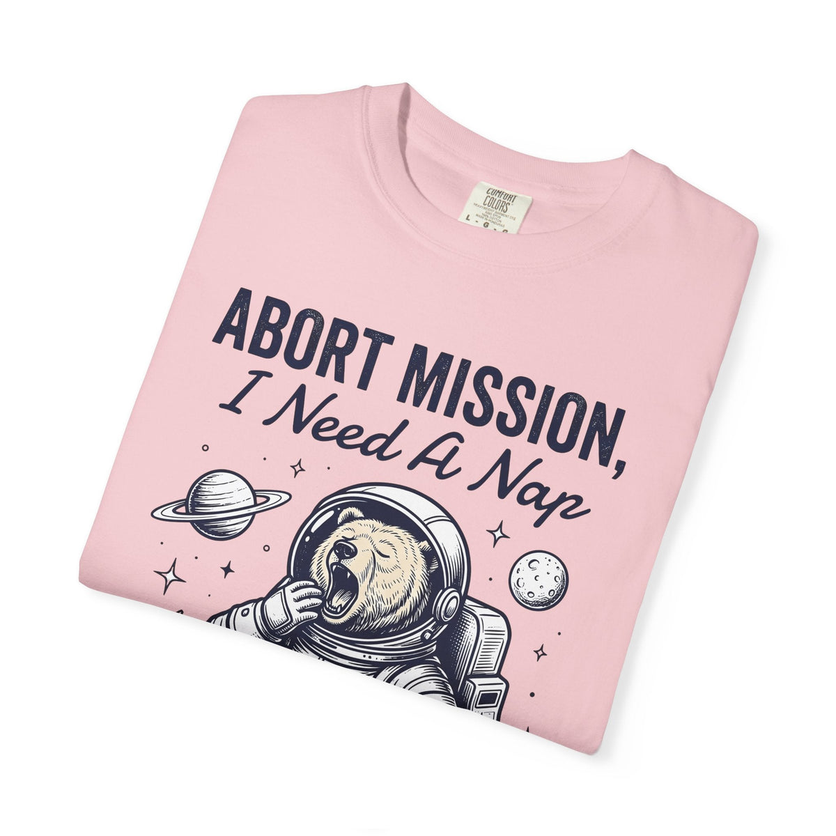 Astronaut Teddy Bear Cartoon T-Shirt – Funny Space Animal product image 11