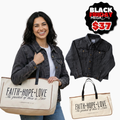 Denim Jacket & Canvas Tote Bundle product image 1