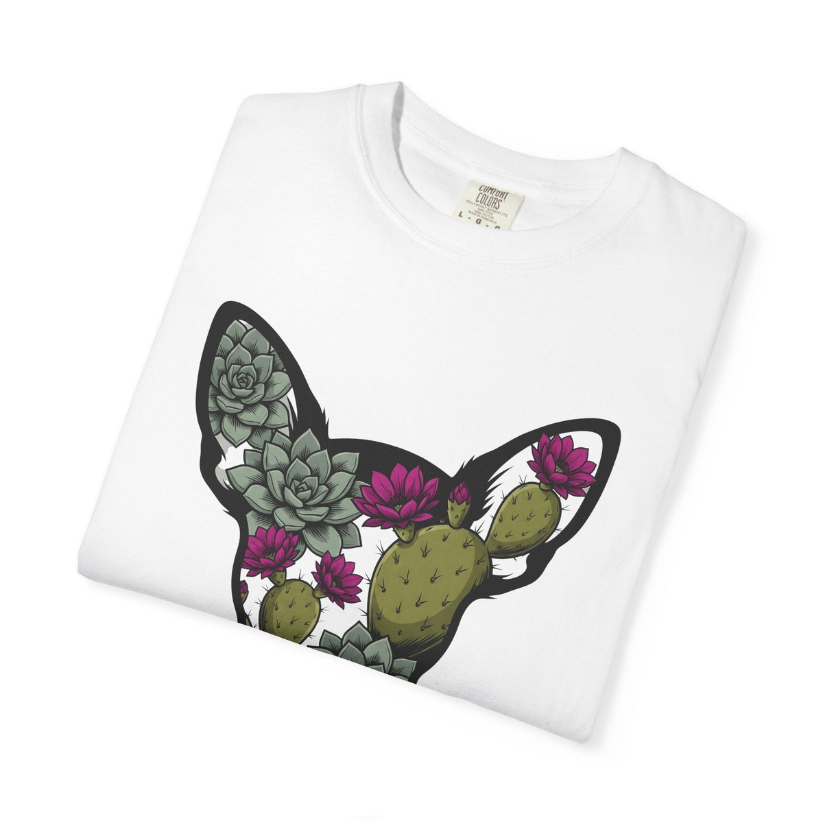 Puppy Flower Crown Shirt Dog Bloom Unisex Gift Vintage Tee product image 5