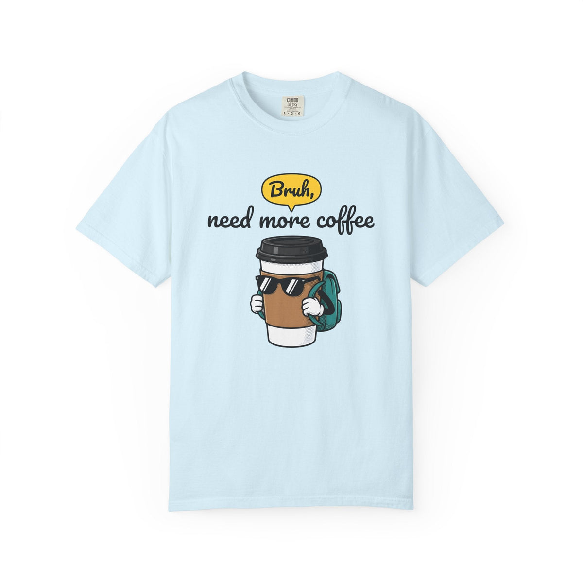 Latte Character Shirt Coffee Comedy Unisex Gift Animation Tee Coffee T-Shirt