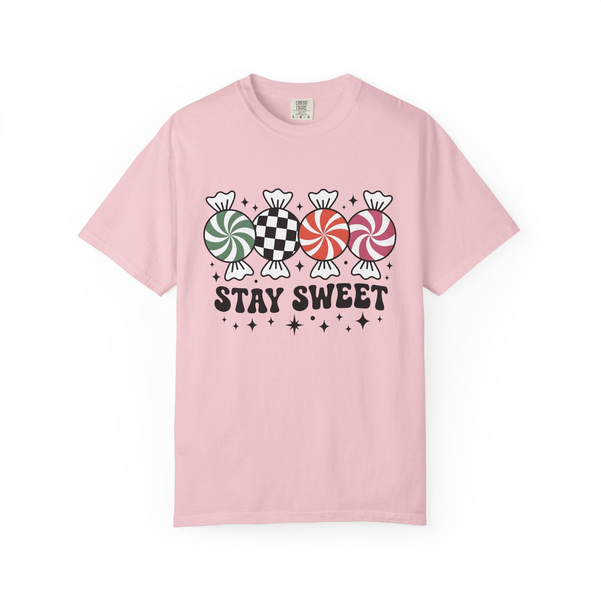 Candy Cane Shirt Christmas Sweets Unisex Gift Whimsical Tee product image 3