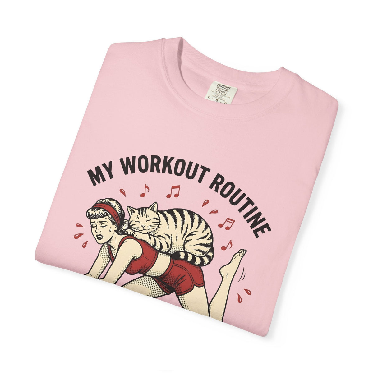 Lady Feline Shirt Cat Training Gift for Women Retro Comic product image 11
