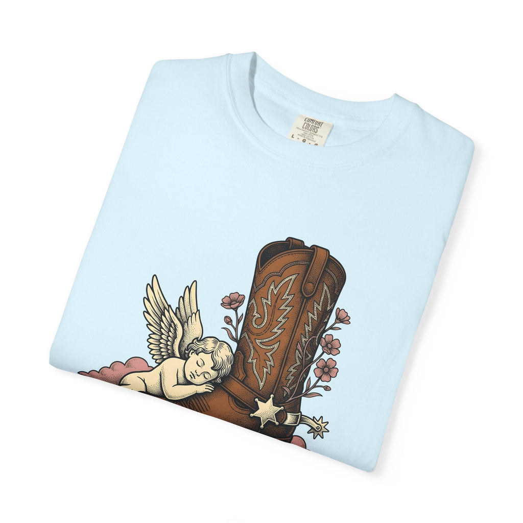 Cowboy Boot Cherub Shirt Valentine Western Unisex Gift product image 8