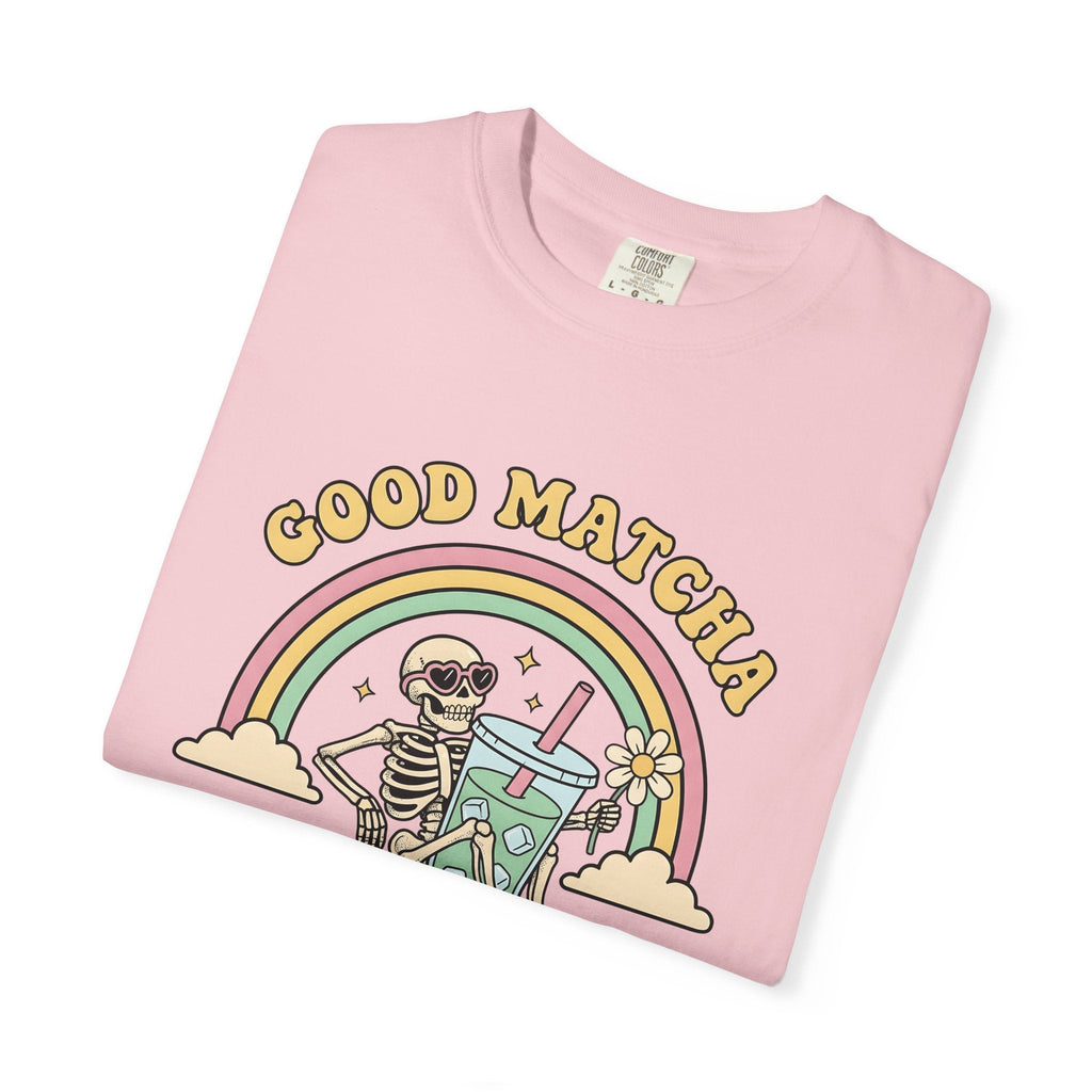 Skull Matcha Latte Shirt Coffee Cartoon Unisex Gift Anime product image 12