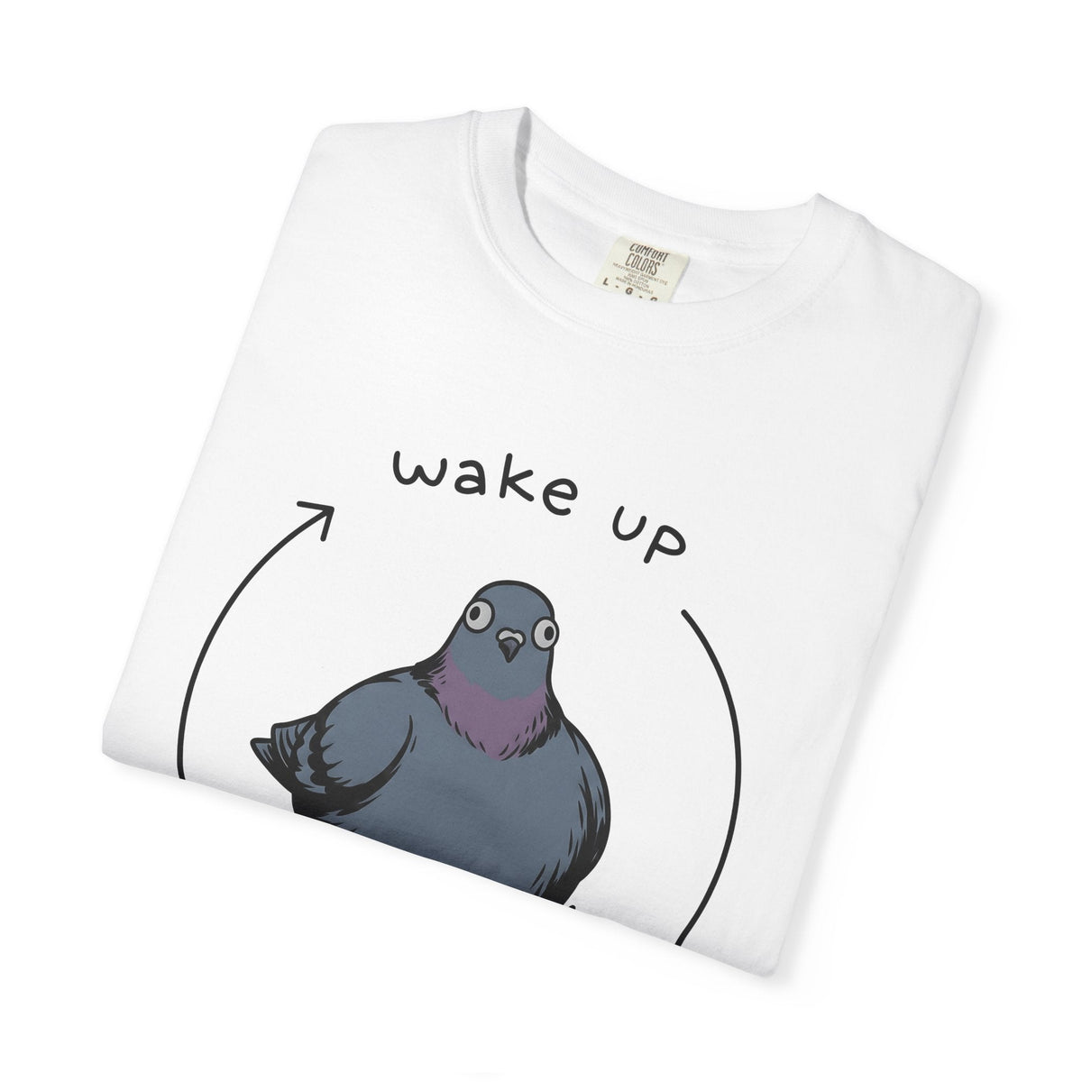 Bird Drawing Shirt Funny Creature Gift Women Animated Tee product image 5