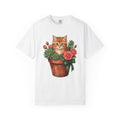 Marmalade Cat Shirt Greenery Unisex Gift Pastel Tee Tabby product image 1