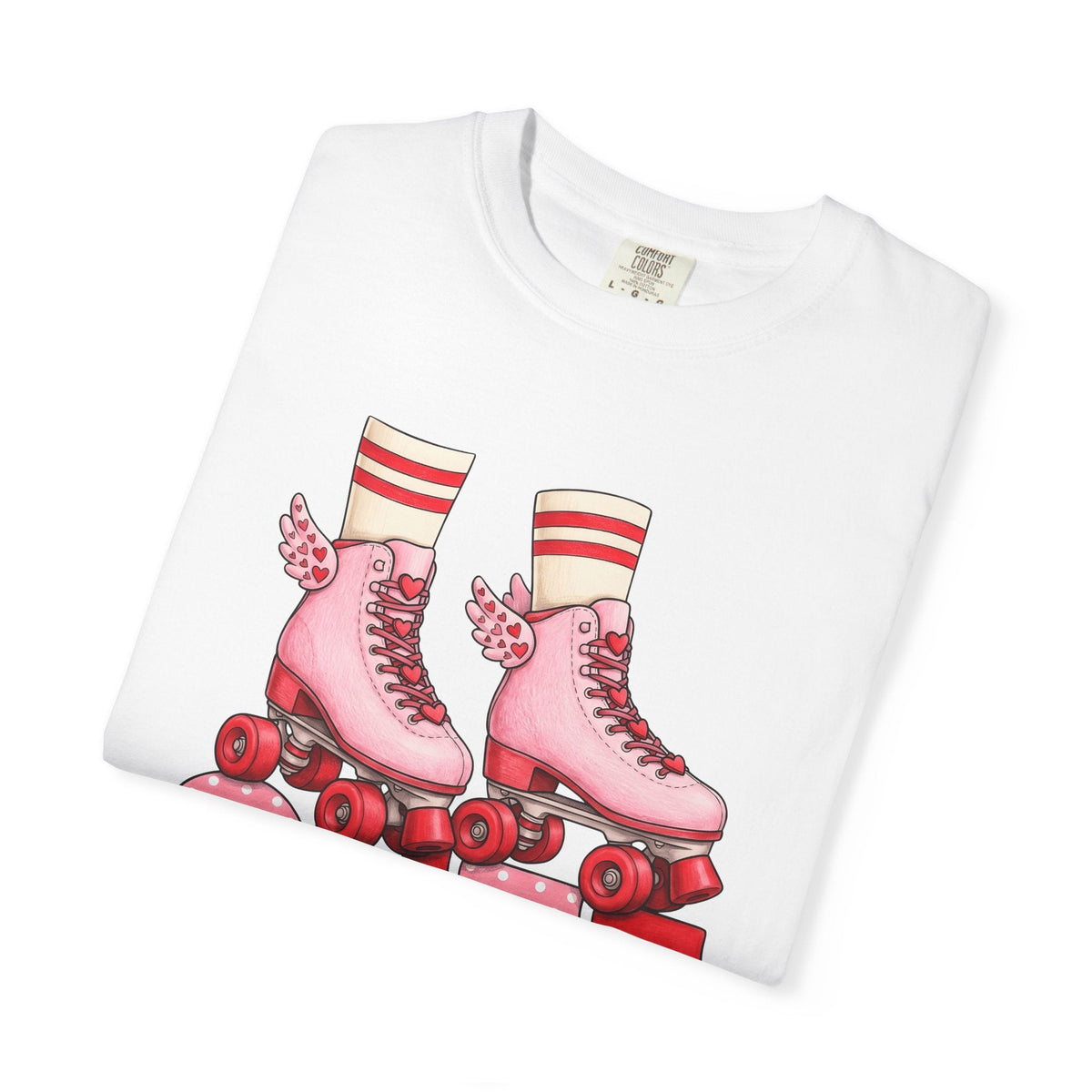 Roller Skates Shirt St. Valentine's Day Unisex Gift Cartoon product image 5