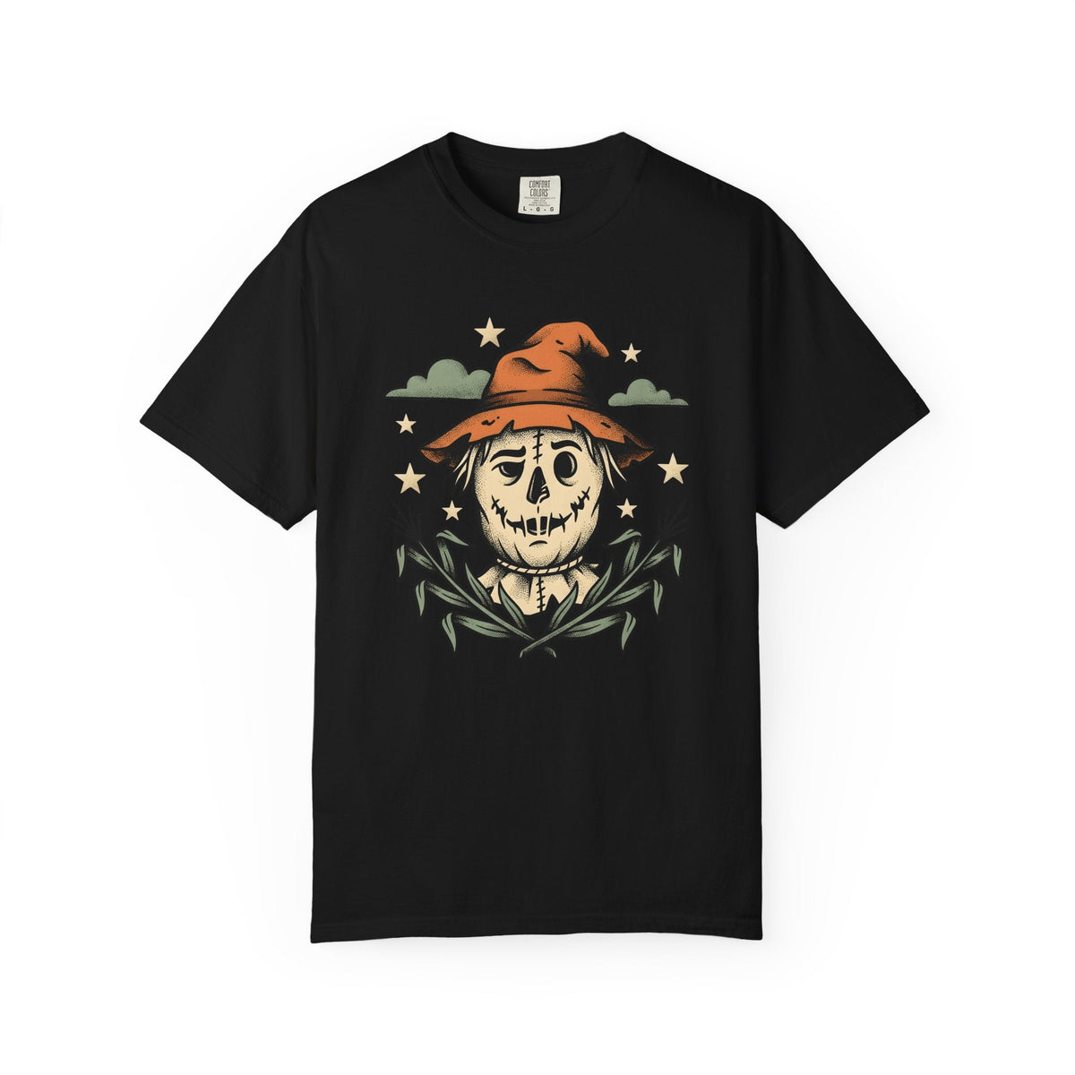 Witch Skull Retro T-Shirt – Halloween Horror Macabre product image 4