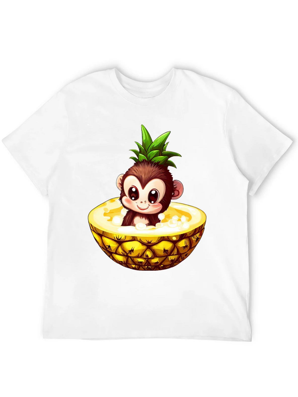 Monkey in Pineapple Graphic Tee product image 5