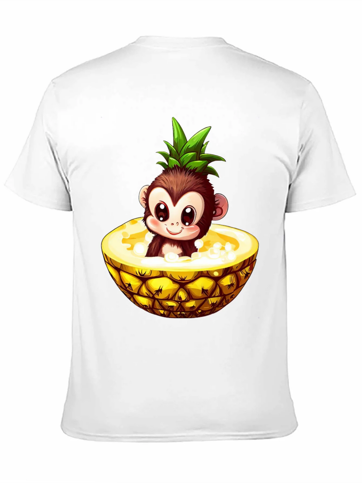 Monkey in Pineapple Graphic Tee product image 4