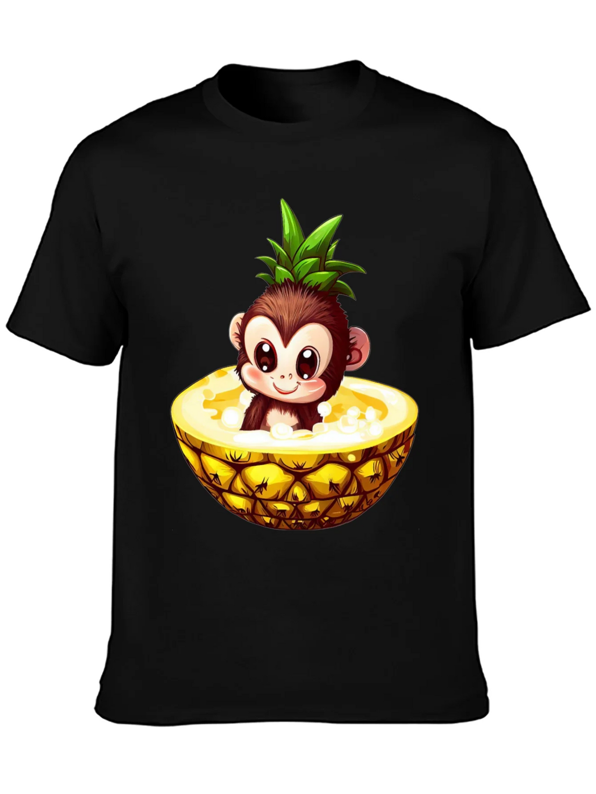 Monkey in Pineapple Graphic Tee product image 1