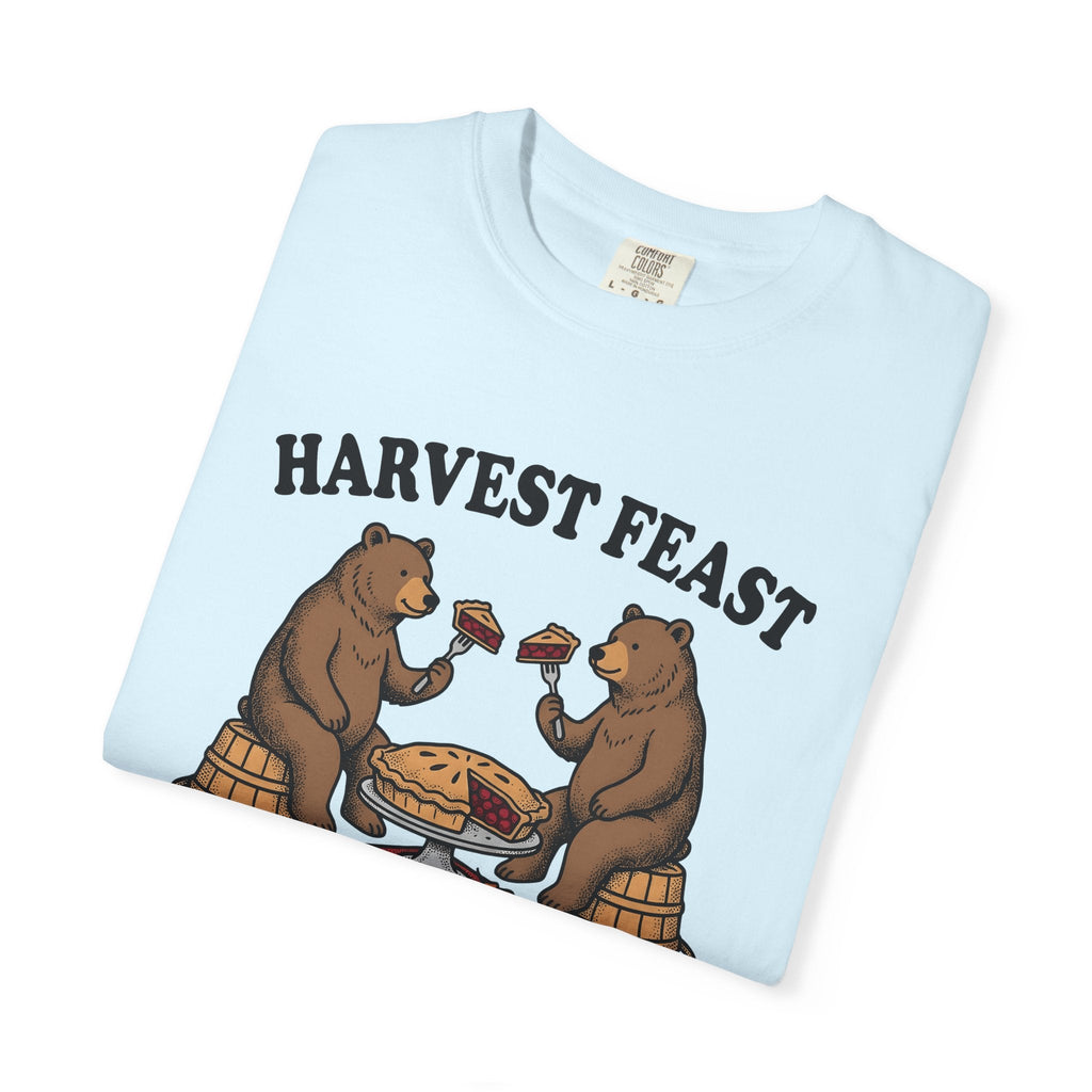 Bear Pie Vintage T-Shirt – Thanksgiving Harvest Autumn product image 8
