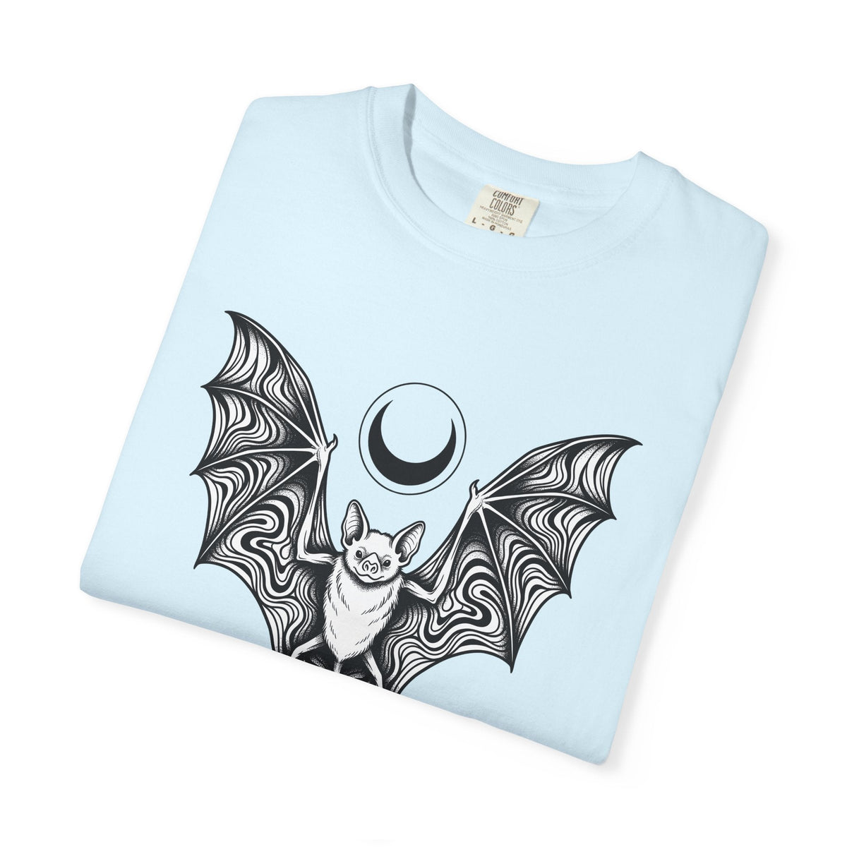 Bat Illustration Shirt Gothic Holiday Unisex Gift Dark Tee product image 9