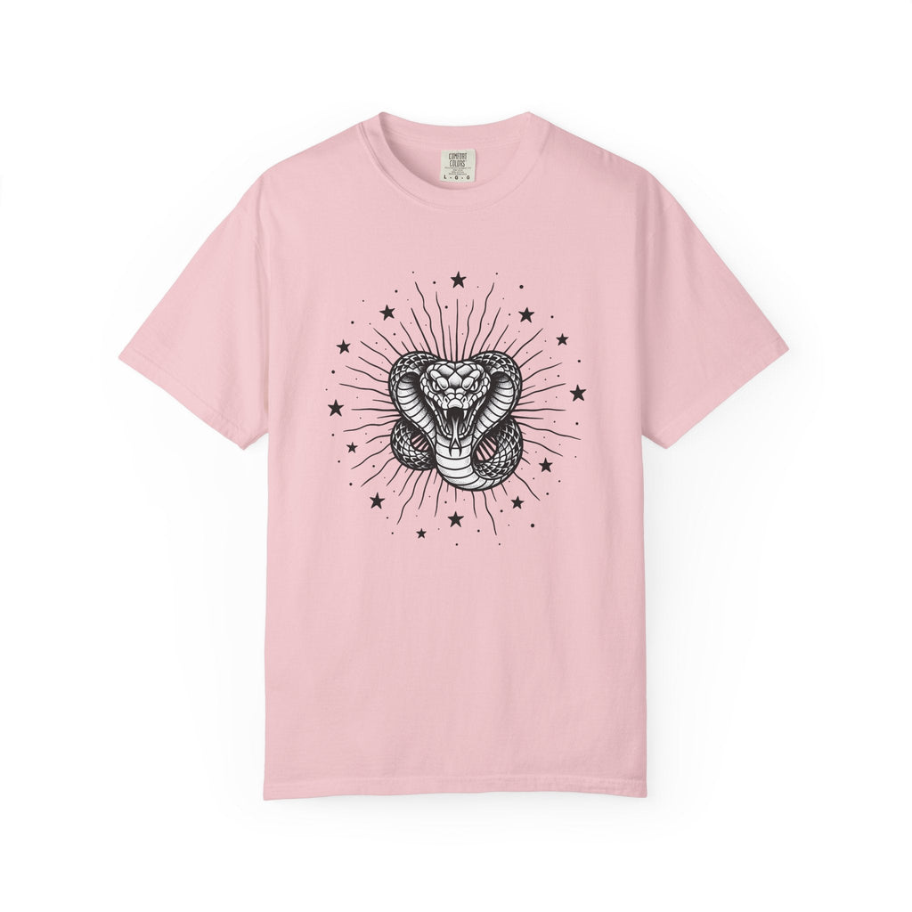 Serpent Art Shirt Boho Chic Zodiac Unisex Gift Line Tee product image 3