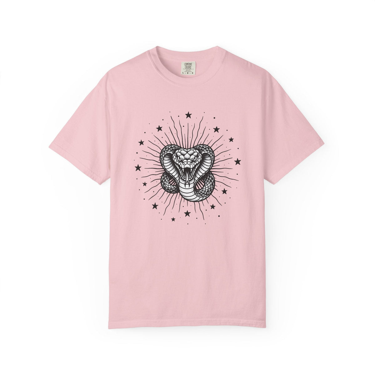 Serpent Art Shirt Boho Chic Zodiac Unisex Gift Line Tee product image 3