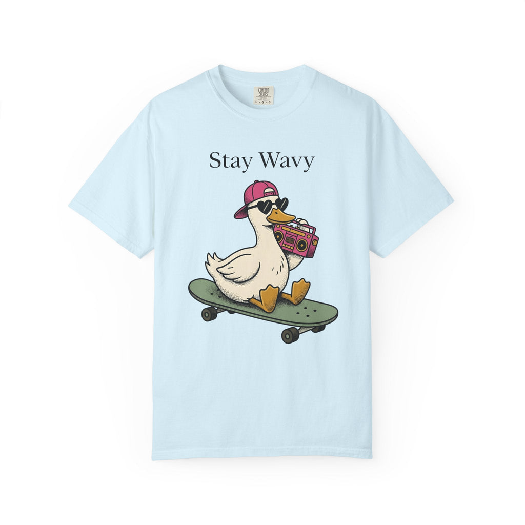 Duck Skateboard Shirt Funny Wildlife Gift Women Comic Tee product image 2