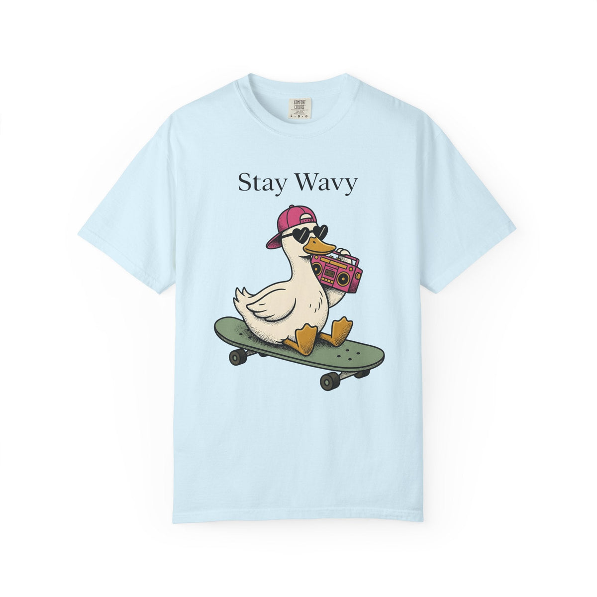 Duck Skateboard Shirt Funny Wildlife Gift Women Comic Tee product image 2
