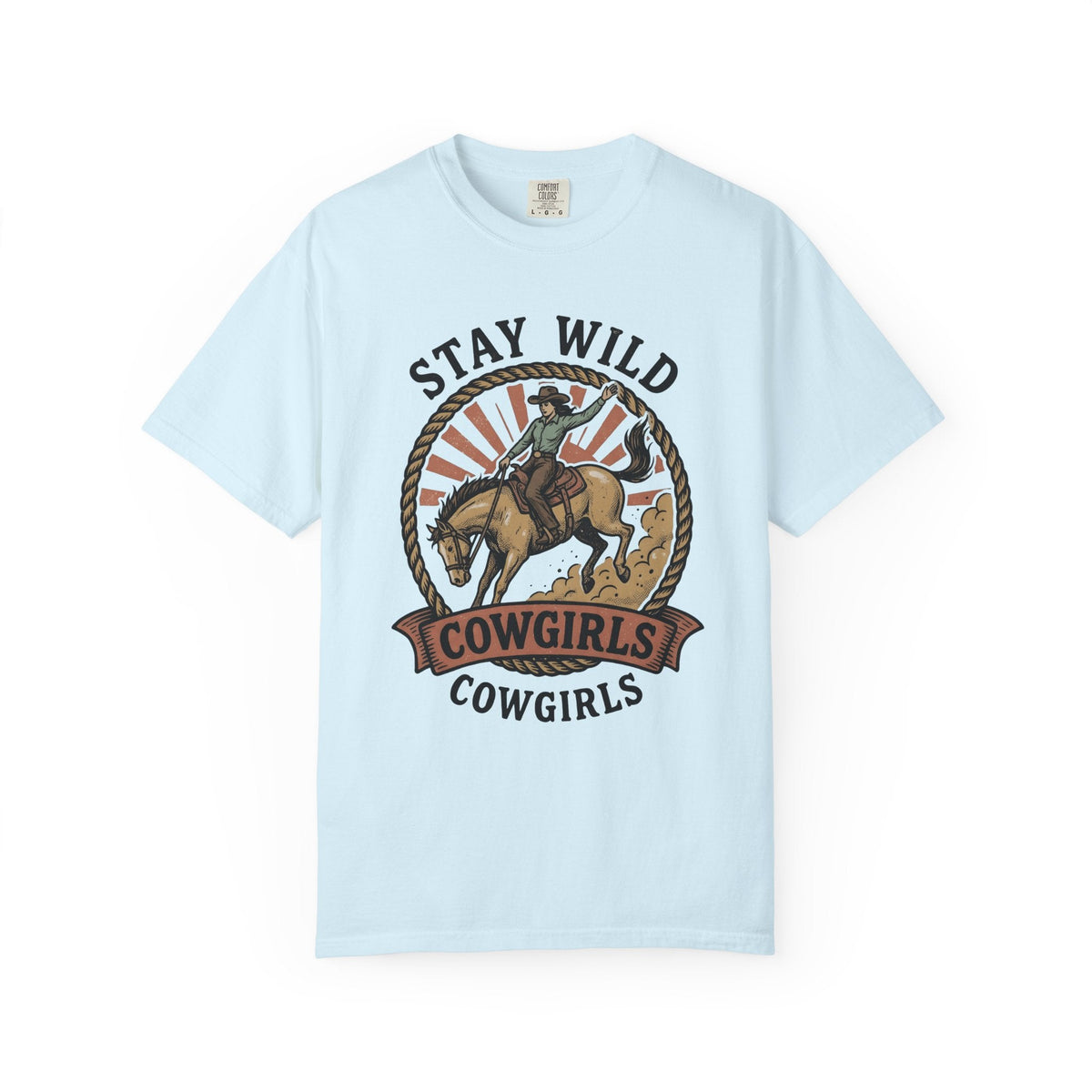 Cowgirl Horse Shirt Cowboy Gift for Women Rustic Tee Rodeo product image 2