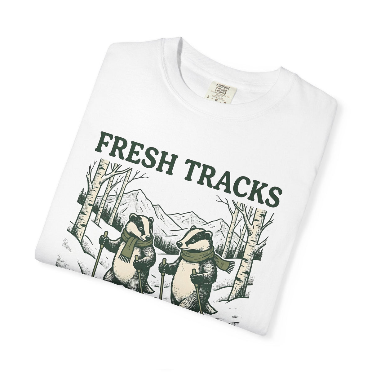 Badger Snowshoe Shirt Sports Camping Unisex Gift Classic product image 5