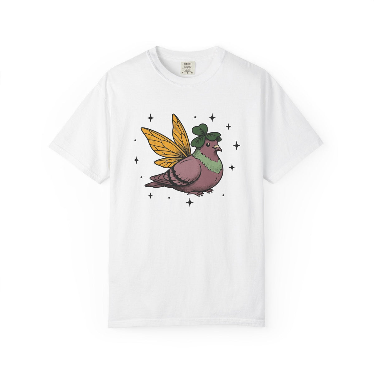 Fairy Bird Shirt Cute Critter Unisex Gift Cartoon Tee product image 1