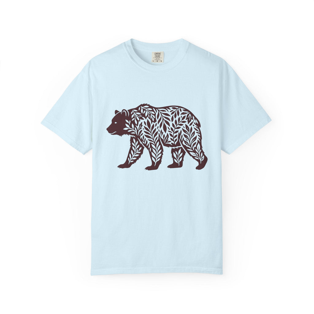 Bear Leaves Shirt Animals Nature Unisex Gift Botanical Tee product image 2