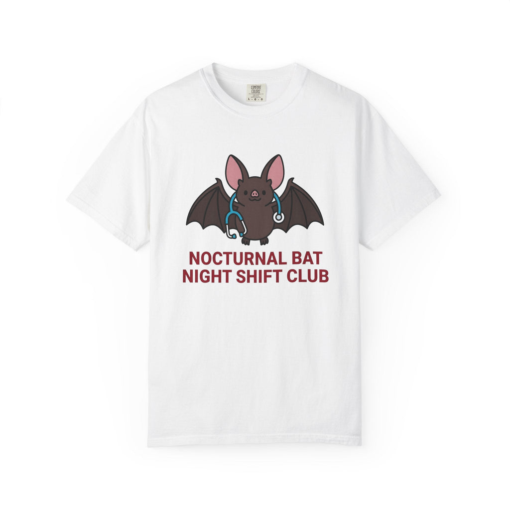 Bat Health Monitor Shirt Nurses Overnight Shift Unisex Gift product image 1