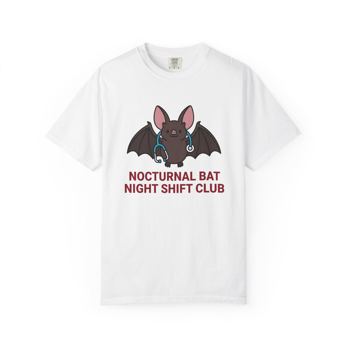 Bat Health Monitor Shirt Nurses Overnight Shift Unisex Gift product image 1