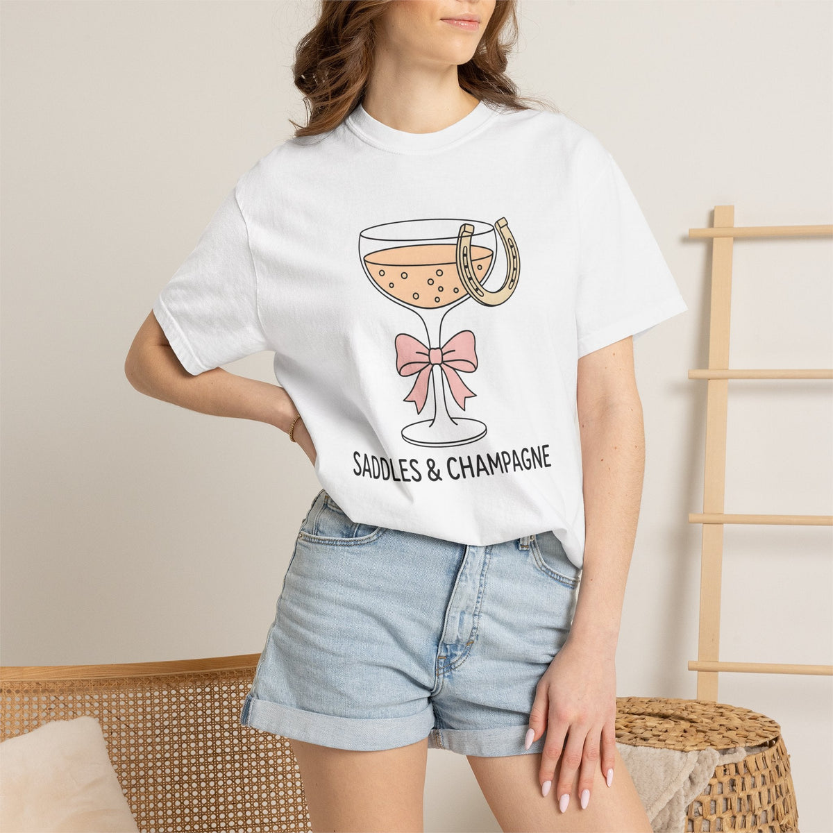 Champagne Glass Shirt Cowgirl Western Gift for Women product image 6